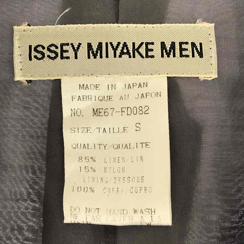 ISSEY MIYAKE MEN / イッセイミヤケメン 1990s ヴィンテージ リネンナイロンボイル 5B テーラードジャケット