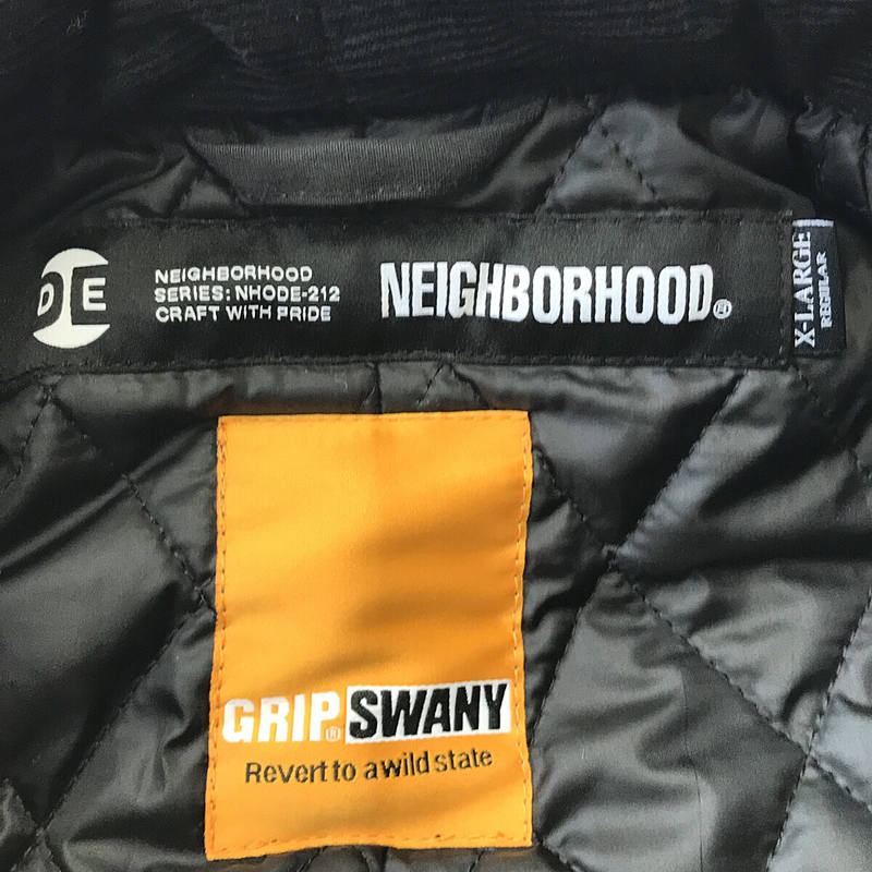 NEIGHBOR HOOD / ネイバーフッド × GRIP SWANY NH . ODE / CE-JKT ODE バックロゴ カバーオール グリップスワニー