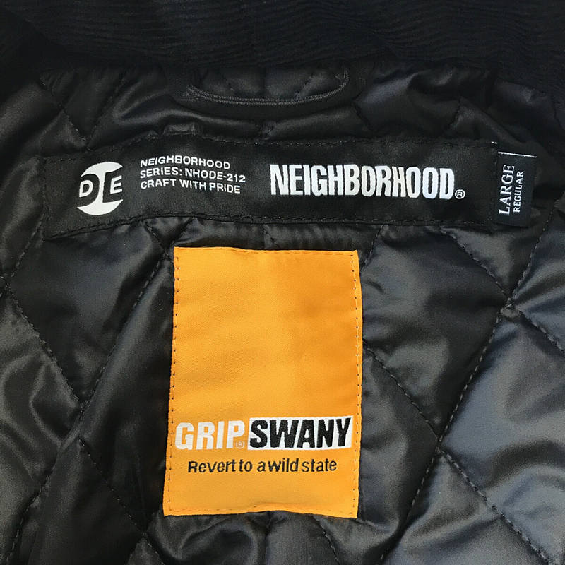 NEIGHBOR HOOD / ネイバーフッド × GRIP SWANY NH . ODE / CE-JKT ODE バックロゴ カバーオール グリップスワニー