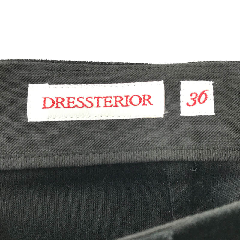 DRESSTERIOR / ドレステリア ベルベット ハイウエストタイトスカート