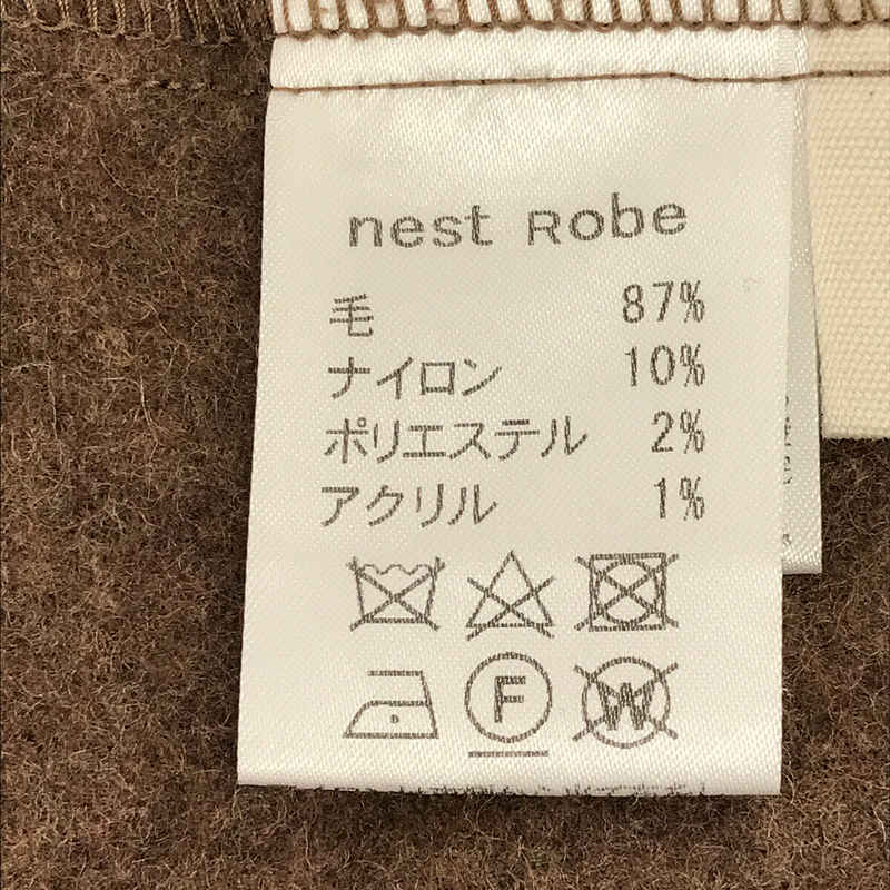 nest robe / ネストローブ ウールモッサー プルオーバートップス