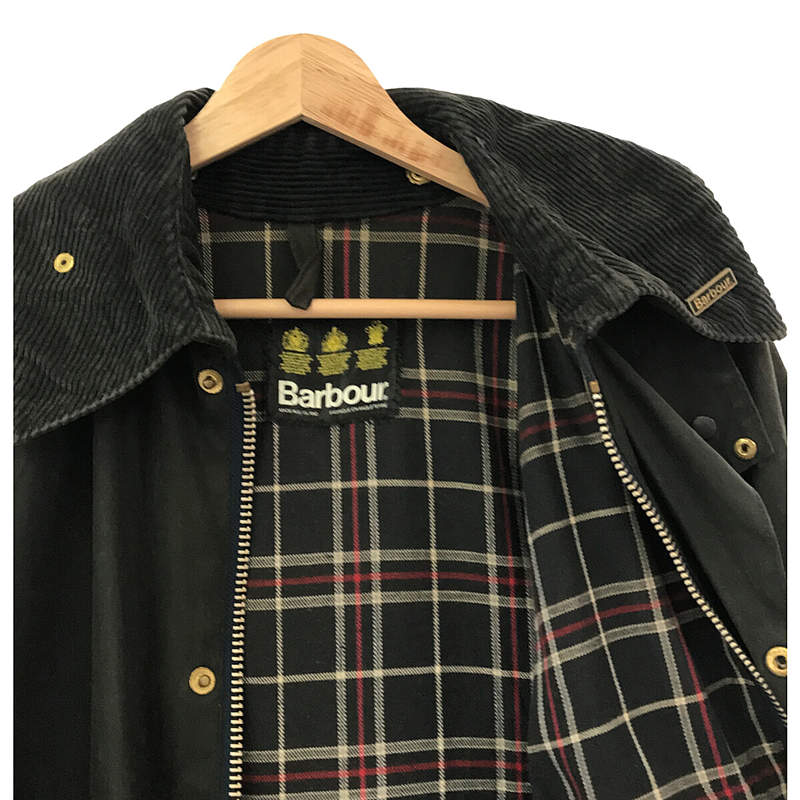 Barbour / バブアー 90s 〜VINTAGE BURGHLEY バーレイ 3ワラントタグ オイルド ロングコート