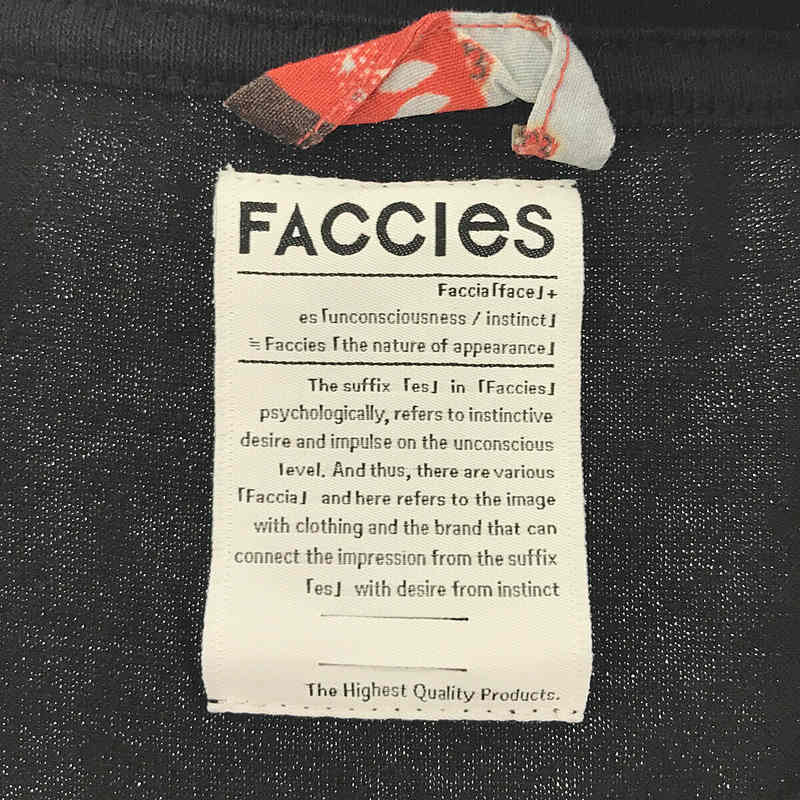 FACCIES / ファチーズ スリーブレイヤード ロングスリーブ Tシャツ