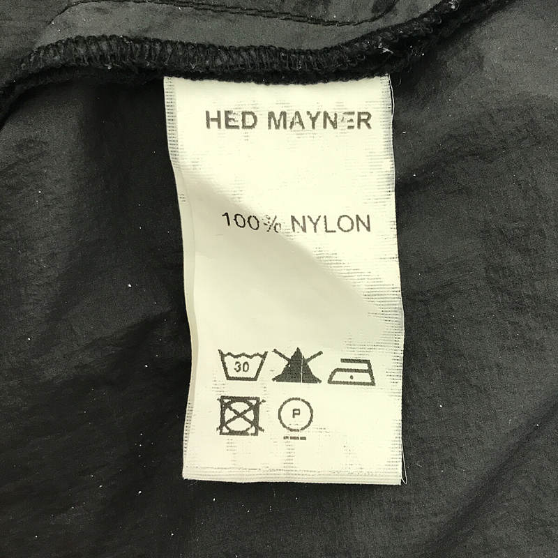 HED MAYNER / ヘドメイナー 6 PLEAT PANT ライトナイロン 6プリーツパンツ