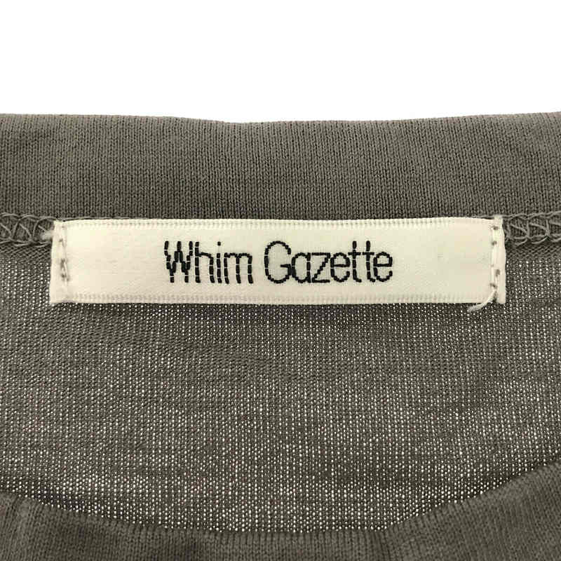 Whim Gazette / ウィムガゼット テンジク プルオーバー Tシャツ