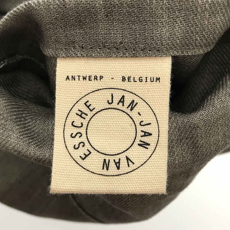 JAN-JAN VAN ESSCHE / ヤンヤンバンエシュ BAG#22 SUMI LINEN TWILL ポストマン ショルダーバッグ