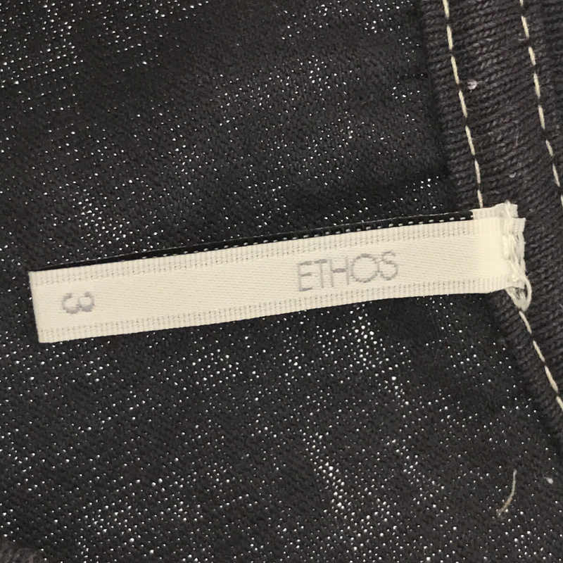 ETHOS / エトス ステッチワーク ポケット ロングスリーブ Tシャツ