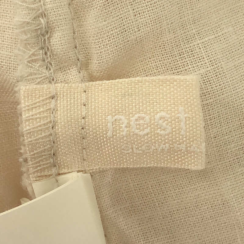 nest robe / ネストローブ ラッフルカラーブラウス