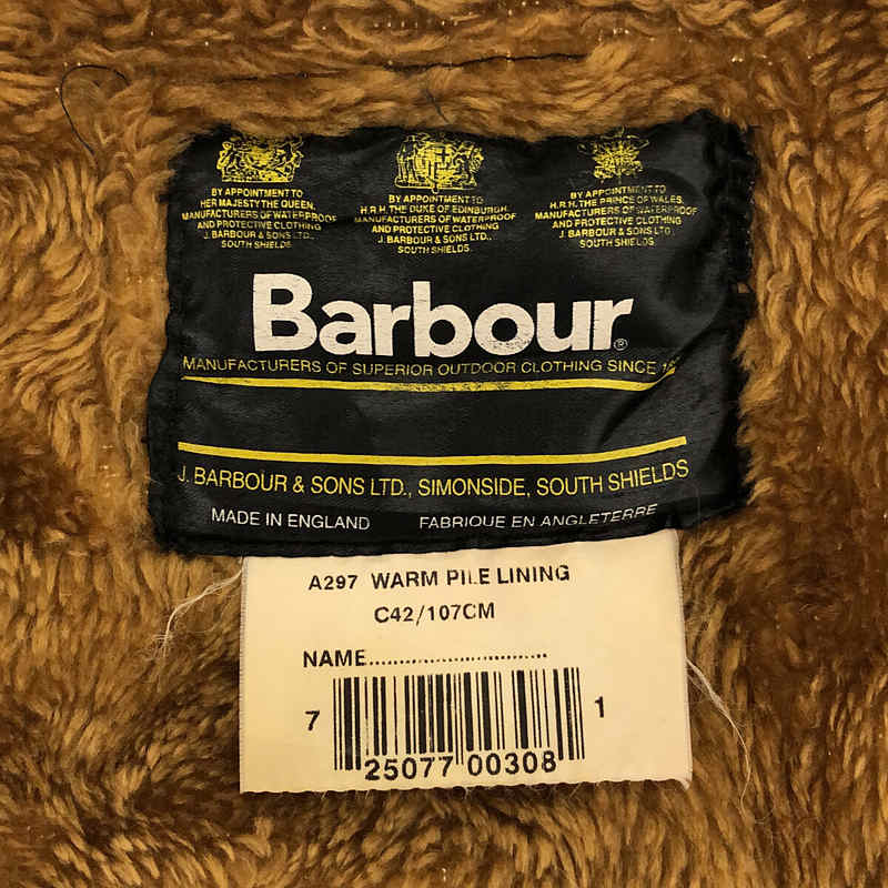 Barbour / バブアー 90s A297 パイル ボア ライナーベスト