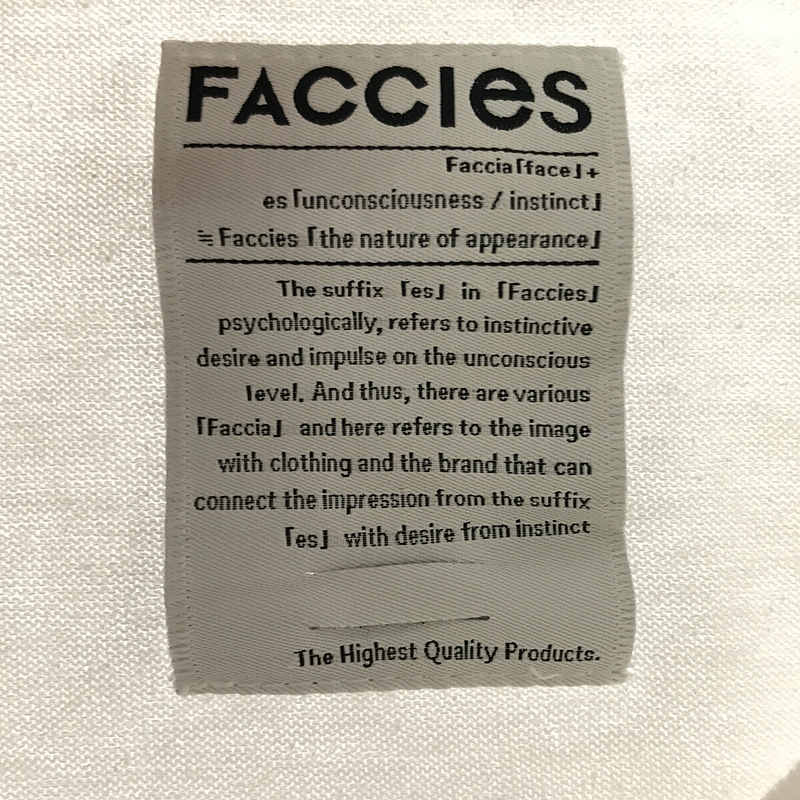 FACCIES / ファチーズ スリーブレイヤード ロングスリーブ Tシャツ