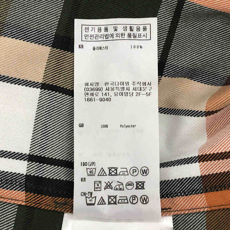 DAIWA PIER39 / ダイワピアサーティンナイン Tech Work Shirts Flannel Plaids / テックワーク シャツ