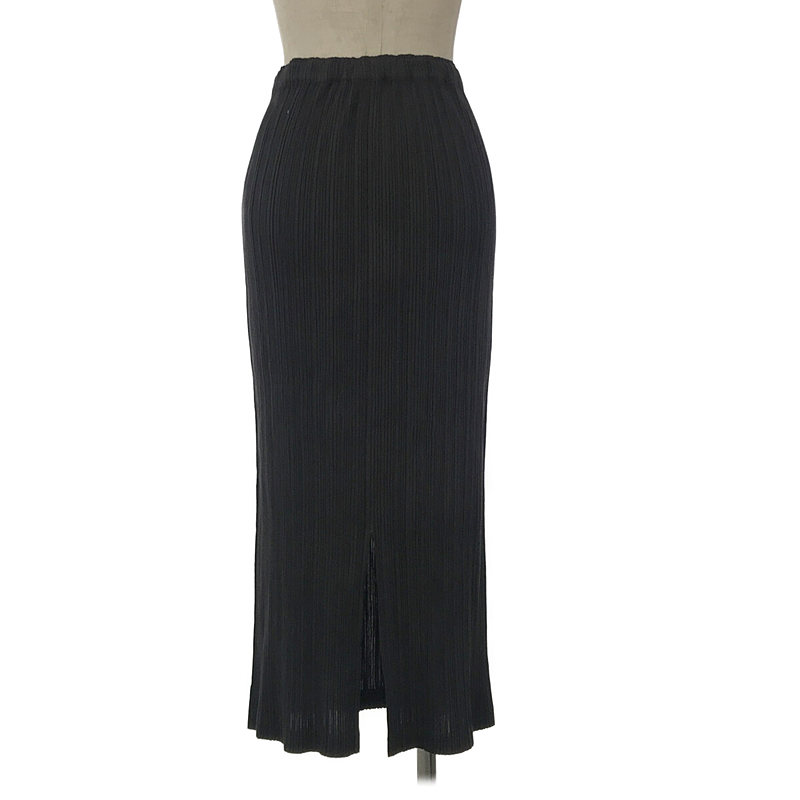 PLEATS PLEASE ISSEY MIYAKE / プリーツプリーズイッセイミヤケ プリーツ バックスリット ロングスカート