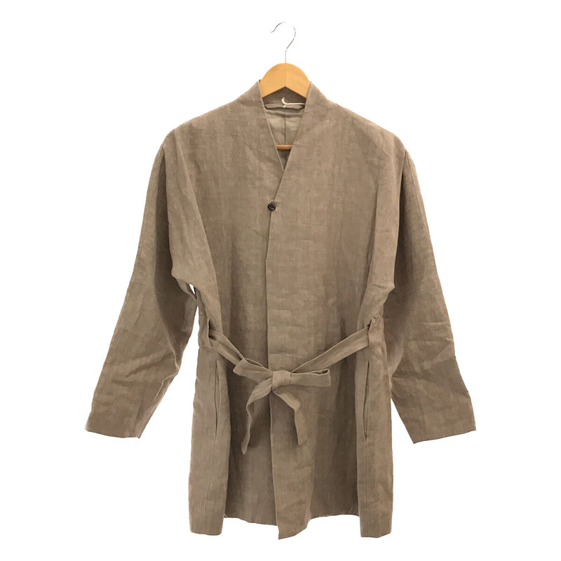 Linen canvas haori リネン キャンバス ハオリ 羽織 リネン ロング ガウン