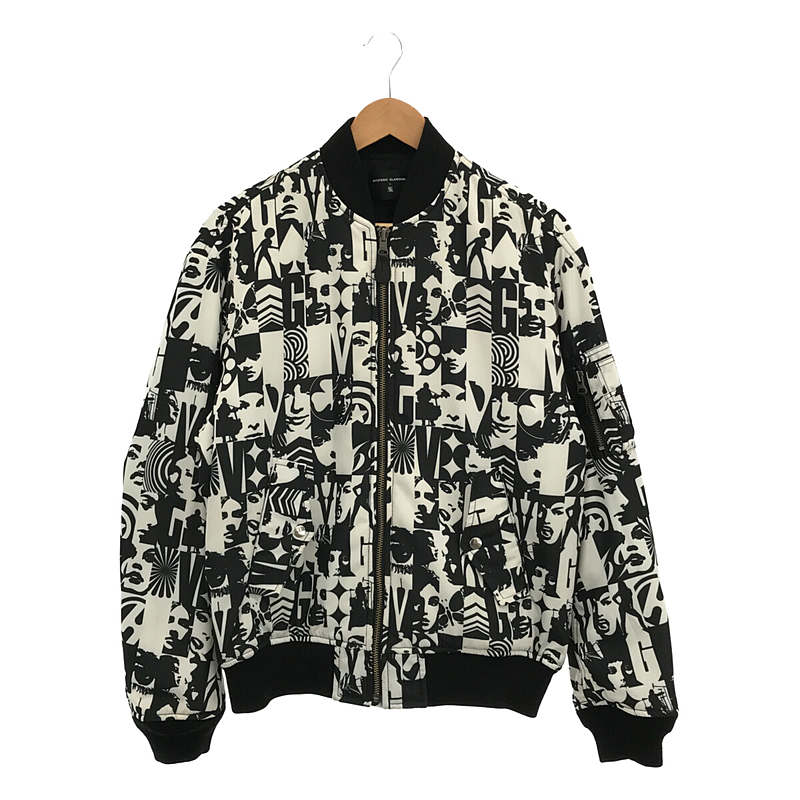 HYSTERIC GLAMOUR ヒステリックグラマー MA-1 総柄-