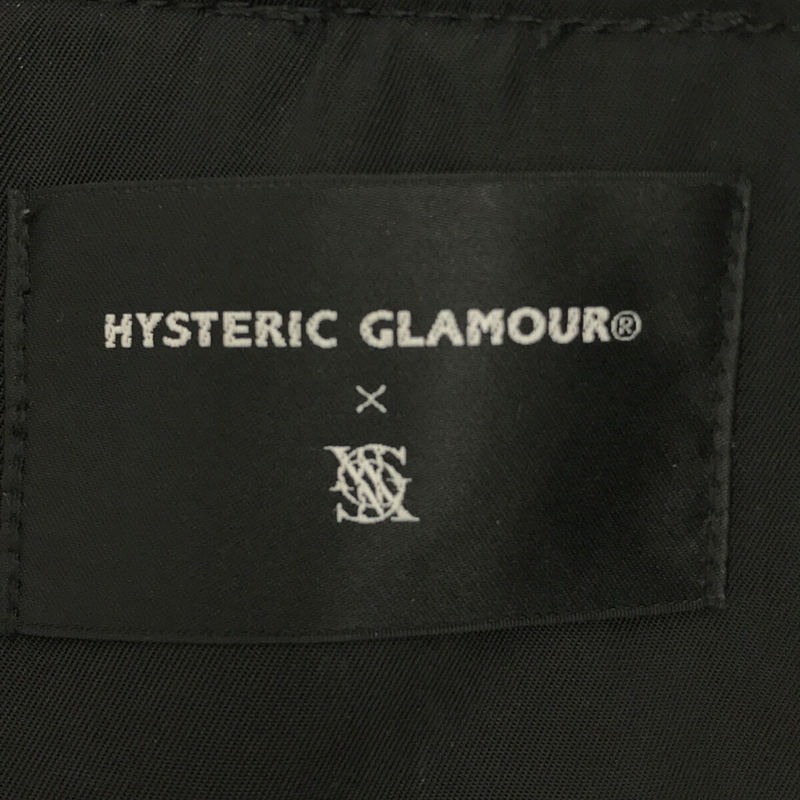 G.V.G.V. / ジーヴィージーヴィー × HYSTERIC GLAMOUR ヒステリックグラマー LACE UP MA-1 BLOUSON 総柄 リバーシブル ボンバージャケット