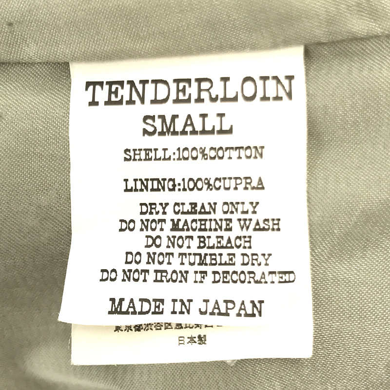 TENDERLOIN / テンダーロイン コーデュロイ ジップアップ スイング ジャケット