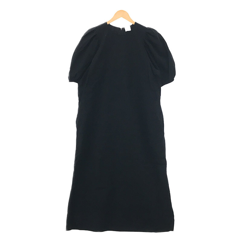 VOLUME SHORT SLEEVE DRESS.ボリュームスリーブ ドレス ワンピース