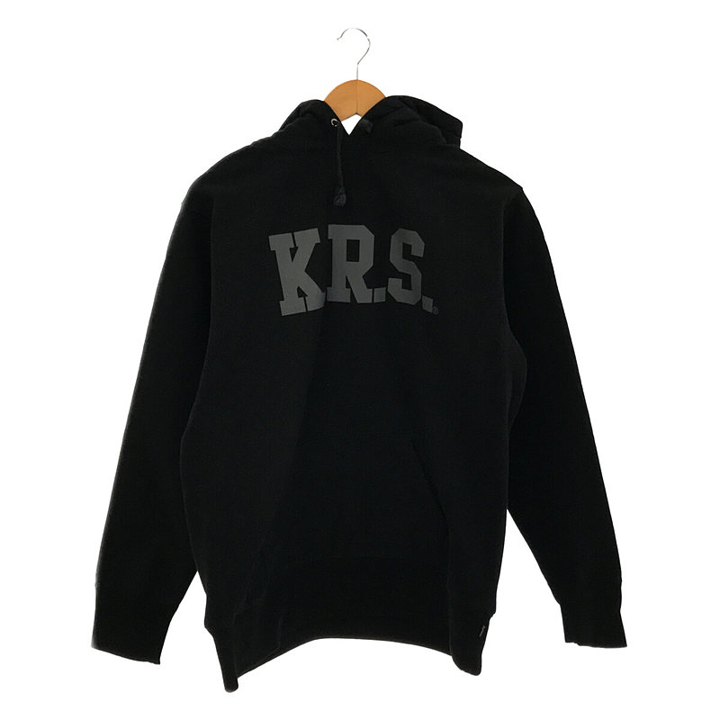 K.R.S. Hooded Sweatshirt Grey 肉厚 ヘヴィーウェイトフロントロゴ プルオーバー スウェット パーカー  フーディーSUPREME / シュプリーム