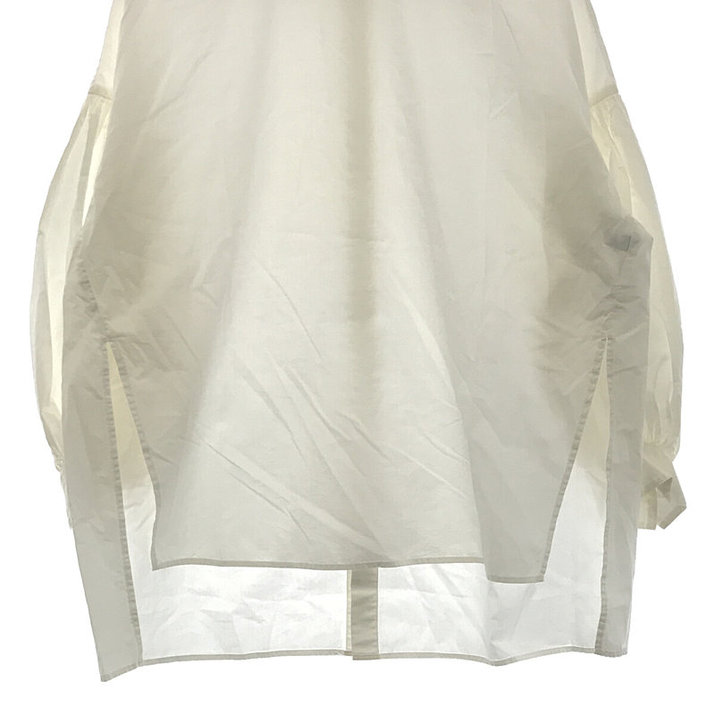 Spick and Span / スピックアンドスパン コットンシルク パフスリーブ ブラウス