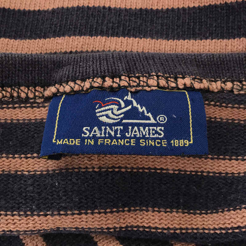 SAINT JAMES / セントジェームス OUESSANT ウエッソン ボーダー バスクシャツ カットソー