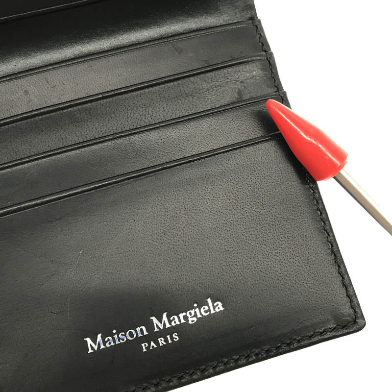 Maison Margiela / メゾンマルジェラ レザー ミニ ウォレット 二つ折り 財布 箱有