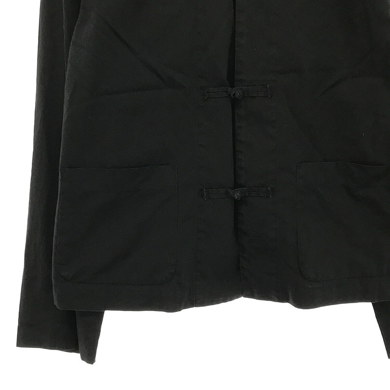 CHINA JACKET コットン チャイナ シャツ ジャケットBLACK COMME des GARCONS / ブラックコムデギャルソン