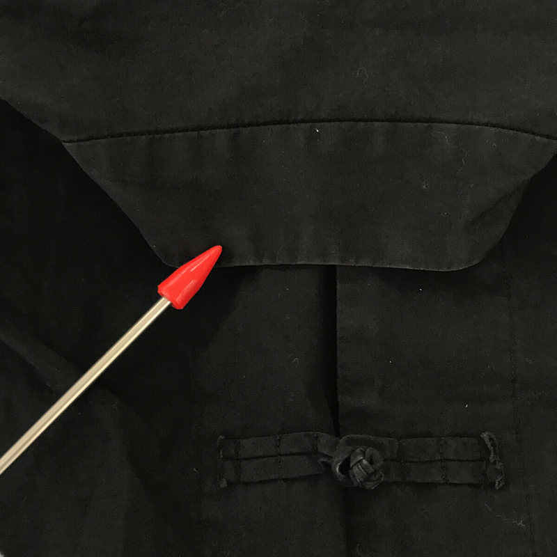 CHINA JACKET コットン チャイナ シャツ ジャケットBLACK COMME des GARCONS / ブラックコムデギャルソン