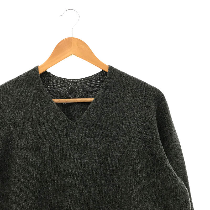 Tasmanian wool oversized sweater タスマニア ウール スエット ニット