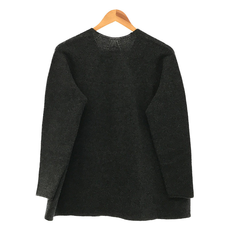 Tasmanian wool oversized sweater タスマニア ウール スエット ニット