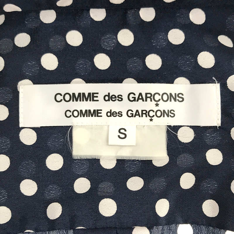 COMME des GARCONS COMME des GARCONS / コムコム ドット  丸襟シャツ ブラウス