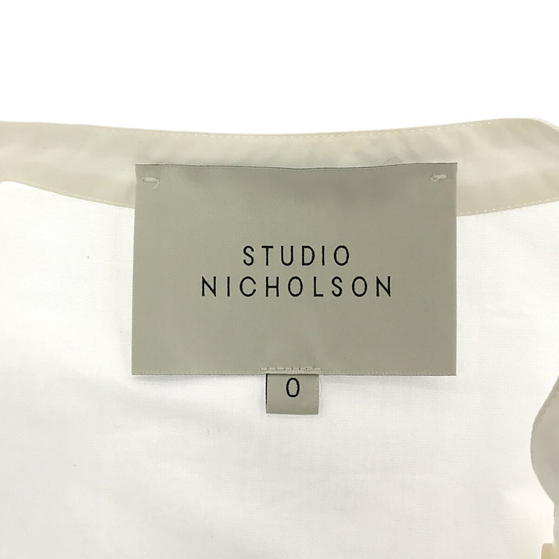 Studio Nicholson / スタジオニコルソン VILLEROY SHIRT DRESS シャツワンピース