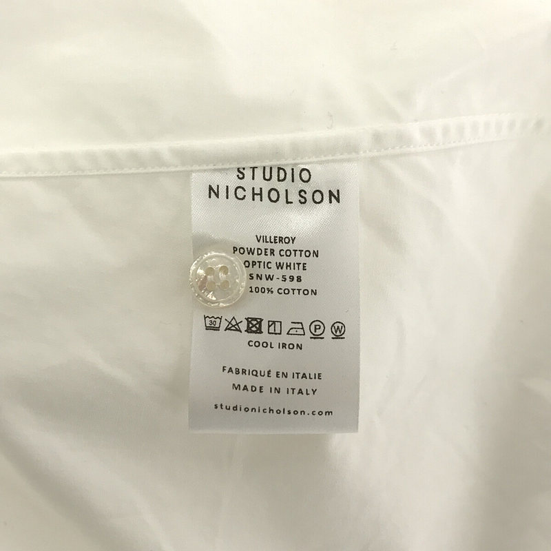 Studio Nicholson / スタジオニコルソン VILLEROY SHIRT DRESS シャツワンピース