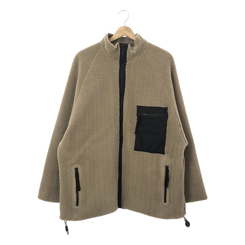 RETRO CARDIGAN レトロカーディガン ボア フリース リバーシブルジャケット