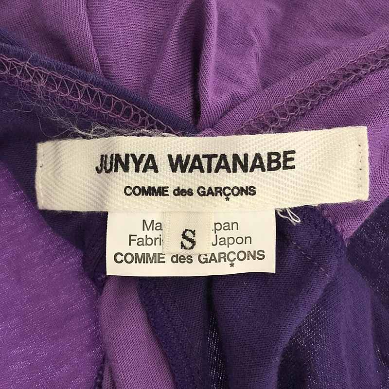 JUNYA WATANABE COMME des GARCONS / ジュンヤワタナベ パッチワーク リメイク ノースリーブ カットソーワンピース