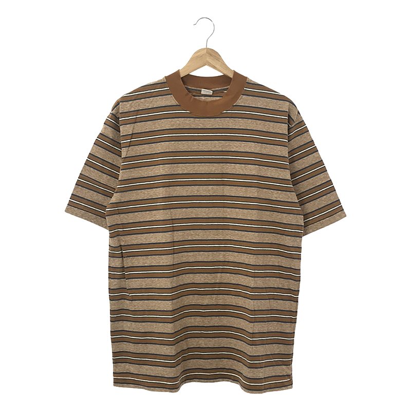 Striped t-shirt コットン半袖シャツ