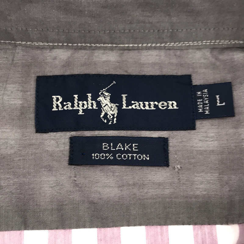 RALPH LAUREN / ラルフローレン コットン チェック オーバーシャツ