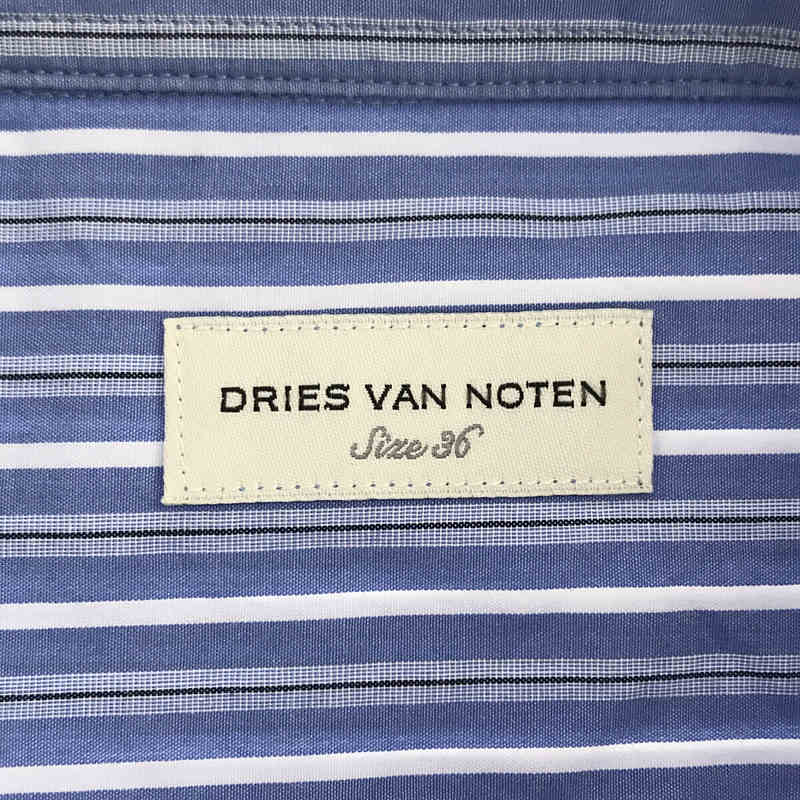 DRIES VAN NOTEN / ドリスヴァンノッテン ストライプ ロングシャツ ワンピース