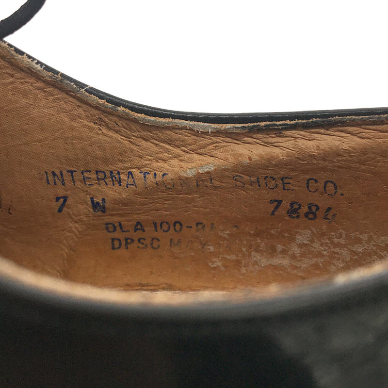 VINTAGE / ヴィンテージ古着 80s U.S.NAVY アメリカ軍 INTERNATIONAL SHOE CO社製 サービスシューズ