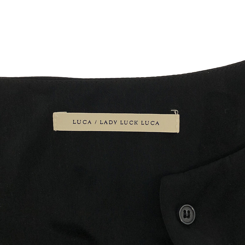 LUCA/LADY LUCK LUCA / ルカ/レディラックルカ タックギャザーワンピース