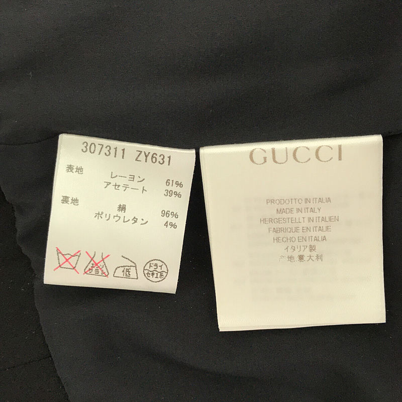 GUCCI / グッチ スタンドカラー デザイン ジャケット