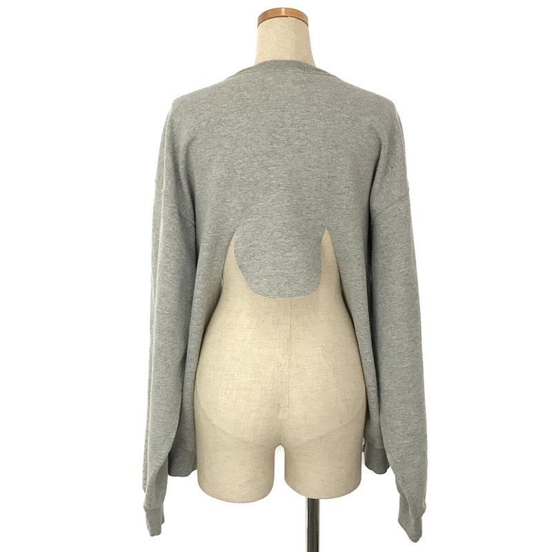 COMME des GARCONS / コムデギャルソン Camp / キャンプ 変形 中綿 立体 リメイク スウェットプルオーバー