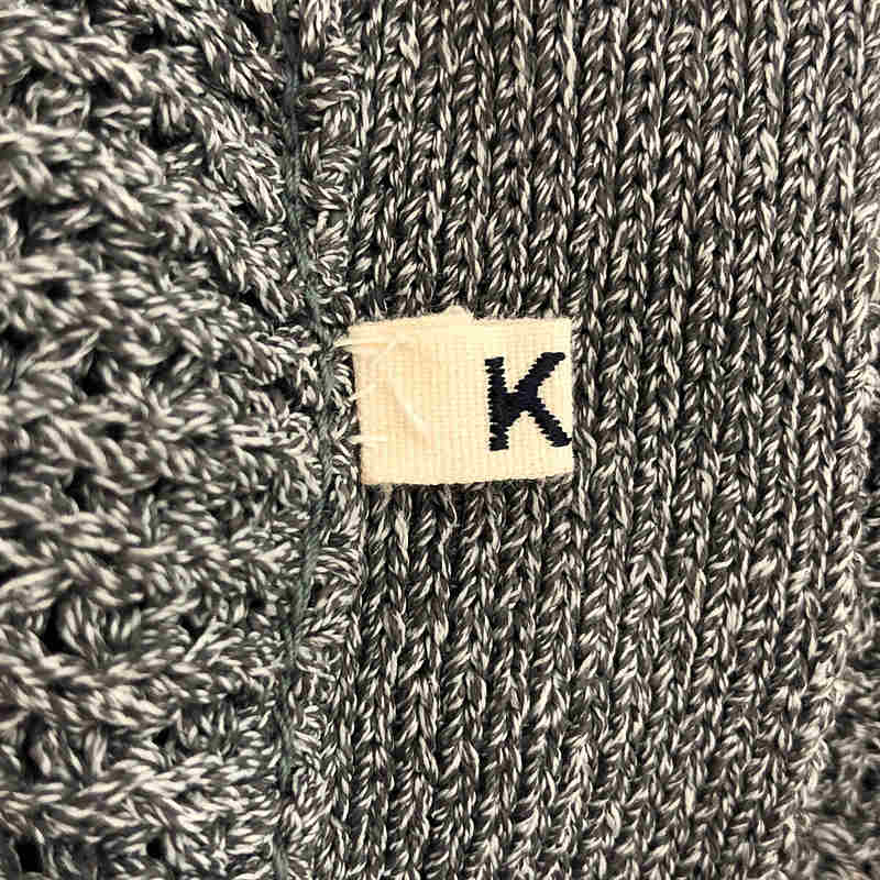 KHOKI / コッキ Washi knit cardigan 和紙 ニットカーディガン