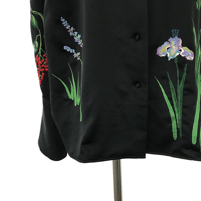 mame kurogouchi 刺繍Tシャツ 渡せ mame kurogouchi 刺繍Tシャツ 渡せ