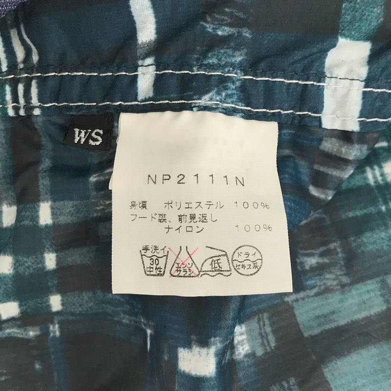 THE NORTH FACE PURPLE LABEL / ザノースフェイスパープルレーベル 総柄 フルジップ ナイロンジャケット フーディ