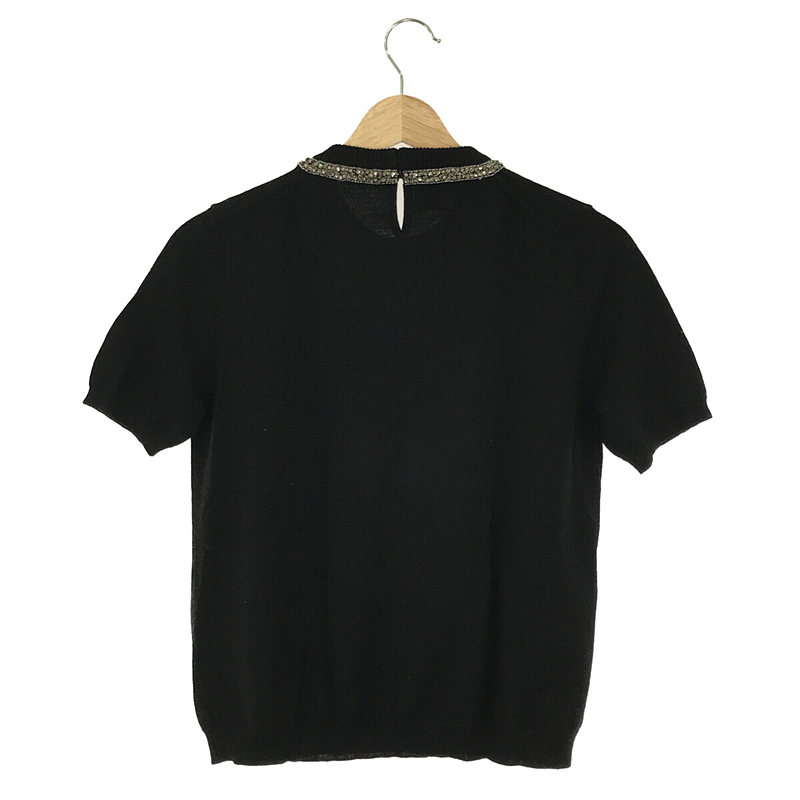 GUCCI / グッチ ラウンドネック リボン ニット