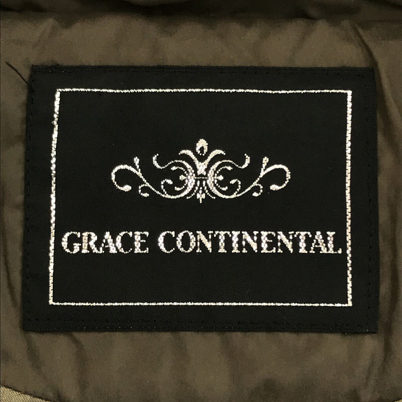 GRACE CONTINENTAL / グレースコンチネンタル ファー取り外し可 ダウンジャケット