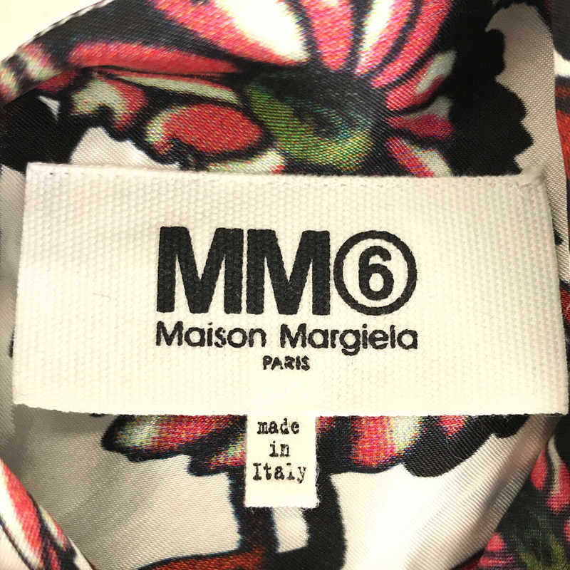 MM6 Maison Margiela / エムエムシックスメゾンマルジェラ Floral Print Shirt レーヨン フラワー オープンカラー シャツ