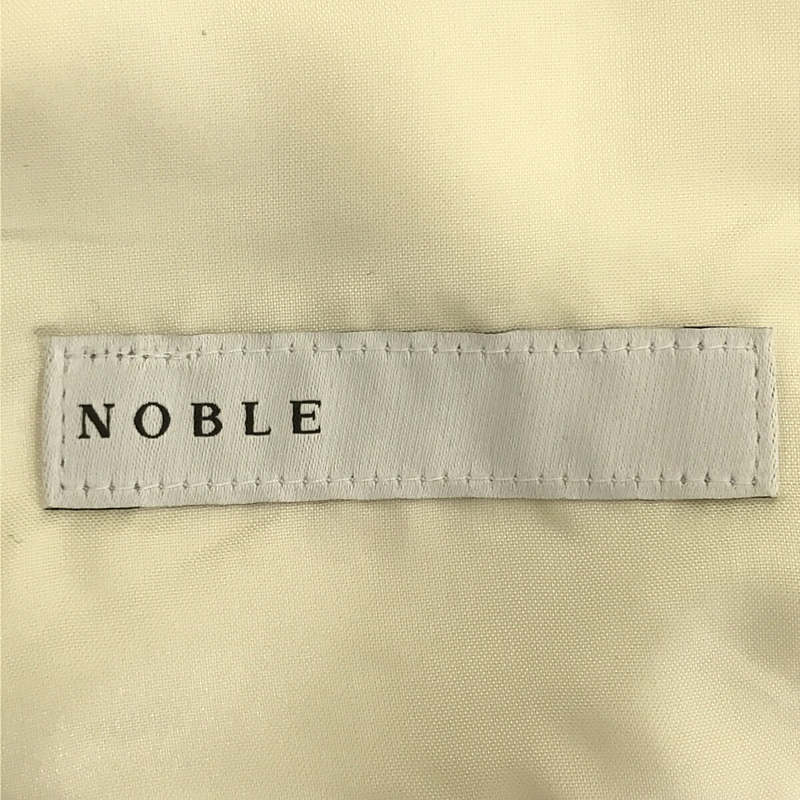 NOBLE / ノーブル フェイクレザー ジョガー パンツ