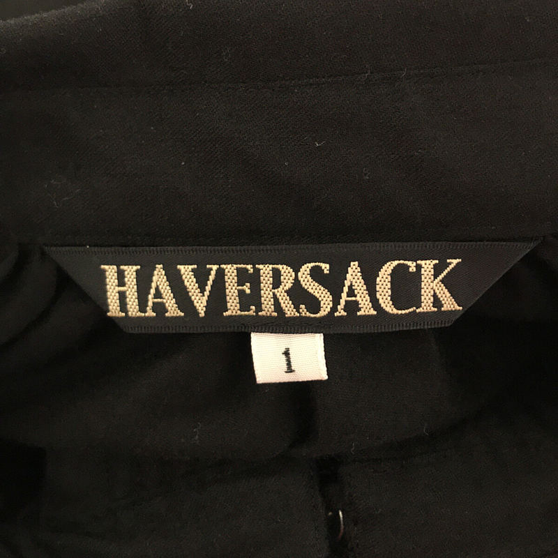 HAVERSACK / ハバーサック コットンギャザーロング ワンピース