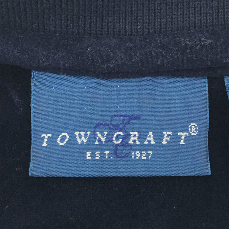 VINTAGE / ヴィンテージ古着 80s 〜TOWNCRAFT タウンクラフト ベロア ロングスリーブ ポロ シャツ